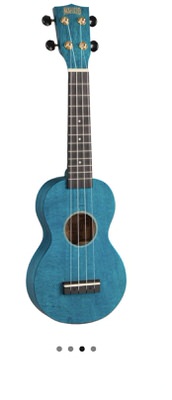 Mahalo MS1 Slimline Ukulele | Blue