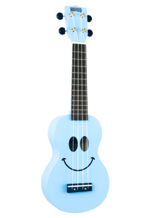 Mahalo Ukulele Art | Smile Light Blue