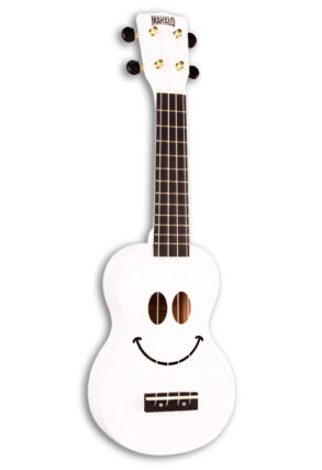 Mahalo Ukulele Art | Smile White