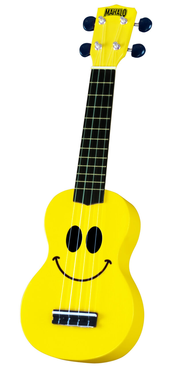 Mahalo Ukulele Art | Smile Yellow