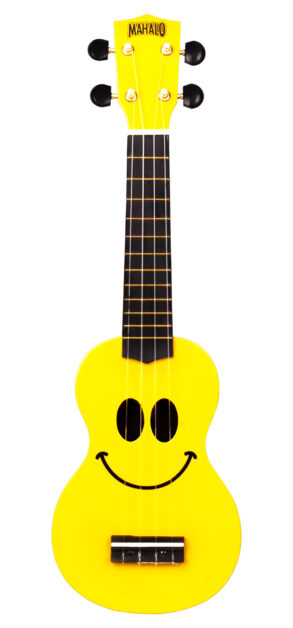 Mahalo Ukulele Art | Smile Yellow