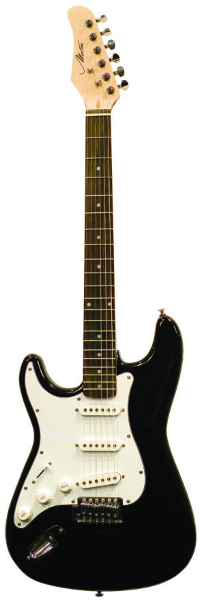 Martini Left-Handed Electric Guitar | Black