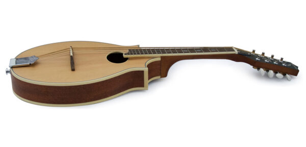 McBrides Symmetrical Two Point Mandolin | Natural Spruce