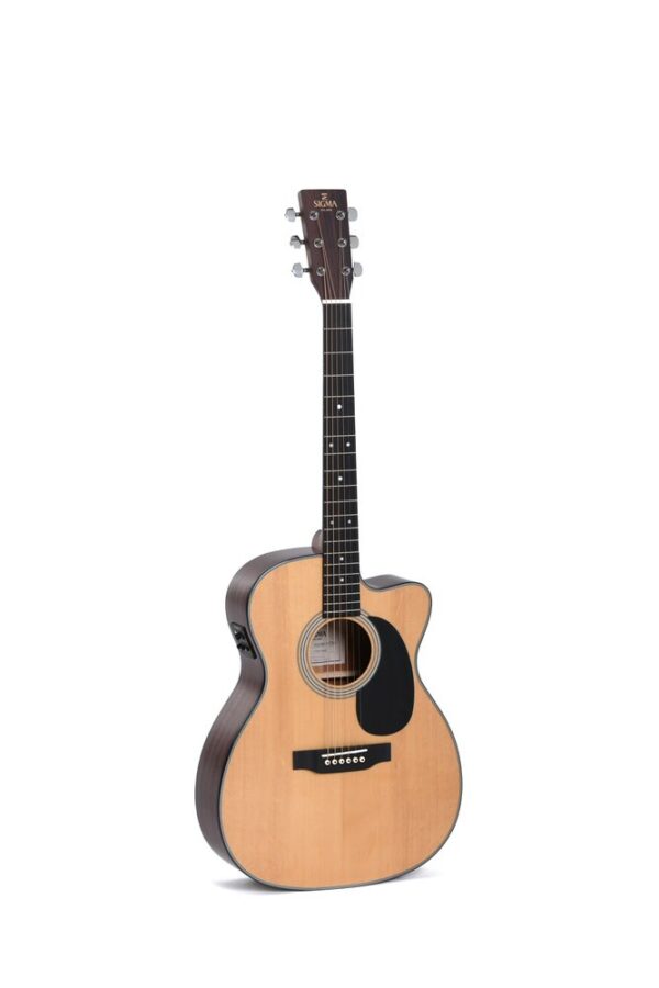 Sigma 000mC-1STE Cutwaya 000 Style Acoustic Guitar with Pickup