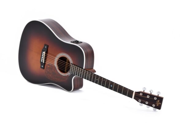 Sigma DTC-1E Dreadnought Acoustic with Pickup | Sunburst