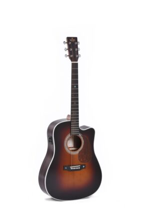 Sigma DTC-1E Dreadnought Acoustic with Pickup | Sunburst