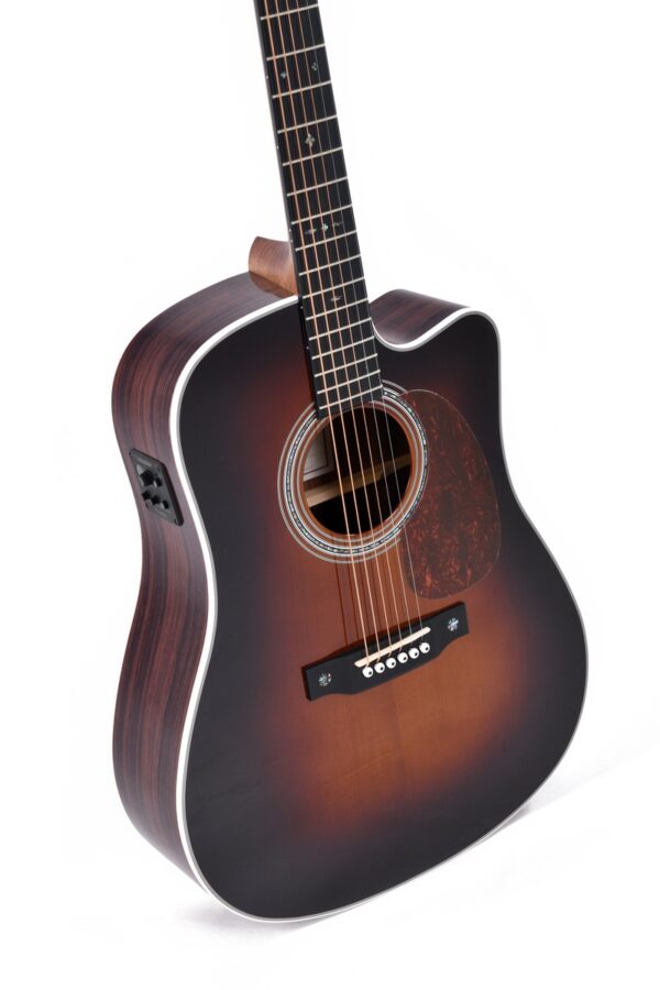 Sigma DTC-1E Dreadnought Acoustic with Pickup | Sunburst