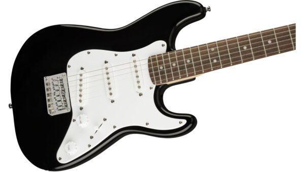 Squier Mini Stratocaster | Electic Guitar | Thin lightweight |Black