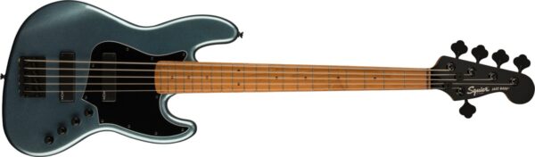 Squier Contemporary Active Jazz Bass HH 5 String | Gunmetal Metalic