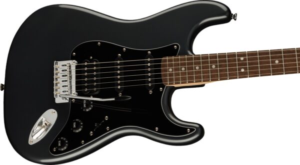 Squier Affinity HSS Strat Pack | Guitar, Amp +|Charcoal Frost Metallic