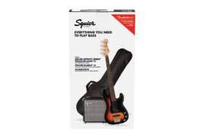 Squier Affinity Precision Bass Pack| Rumble 15w Amp | Access | 3 TSB