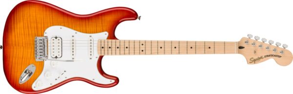 Squier Affinity FMT HSS Strat | Maple / Sienna Sunburst