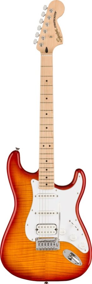 Squier Affinity FMT HSS Strat | Maple / Sienna Sunburst