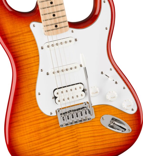 Squier Affinity FMT HSS Strat | Maple / Sienna Sunburst