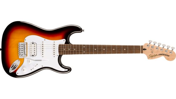 Squier Affinity Series Stratocaster | Junior HSS | 3 colour Sunburst