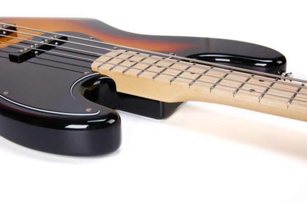 SX SBM Series J Bass Guitar | 3 Tone Sunburst