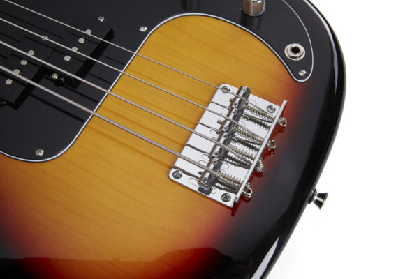 SX SBM Series P Bass Guitar | 3 Tone Sunburst