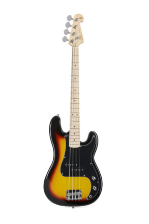 SX SBM Series P Bass Guitar | 3 Tone Sunburst