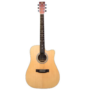 SX SD204NATCE Cutaway Dreadnought Acoustiic with Pick Up