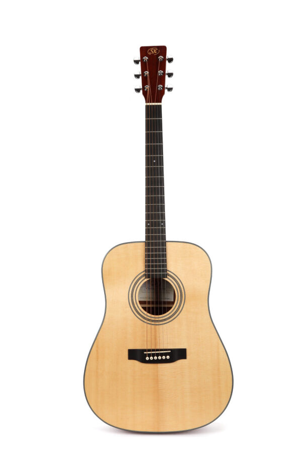 SD SD704 Solid Top Dreadnought Acoustic Guitar