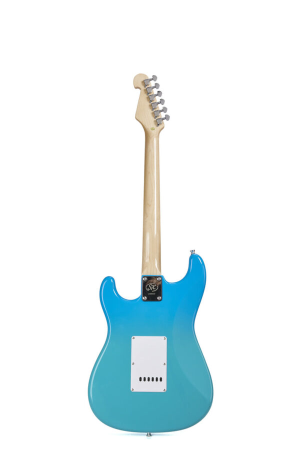 SX Modern Series 3 Pickup Guitar and Gigbag  | Blue Glow