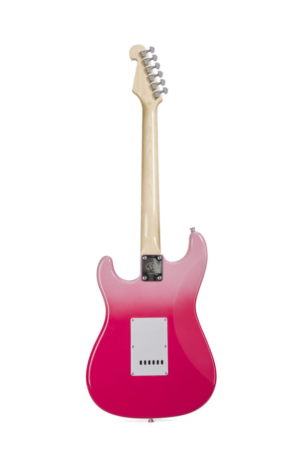 SX Modern Series 3 Pickup Guitar and Gigbag  | Pink Twilight