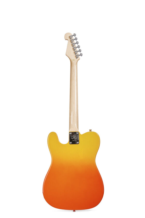 SX Modern Series 2 Pickup Electric Guitar with Gigbag | Burning Fire