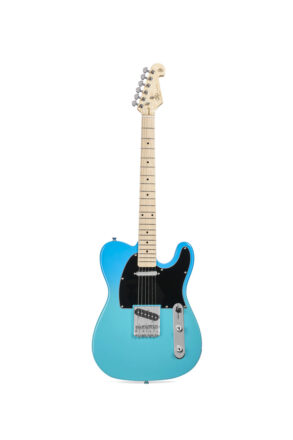 SX Modern Series 2 Pickup Electric Guitar with Gigbag | Blue Glow