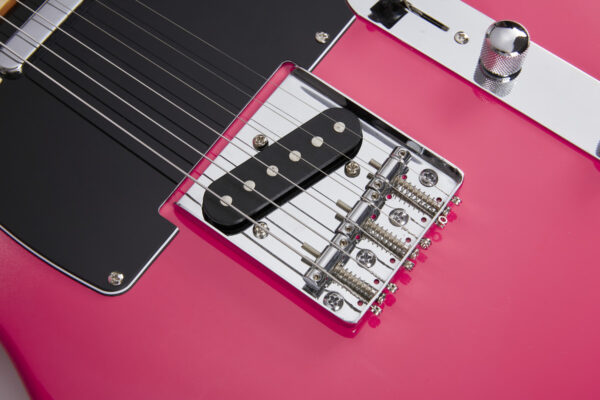 SX Modern Series 2 Pickup Electric Guitar with Gigbag | Pink Twilight