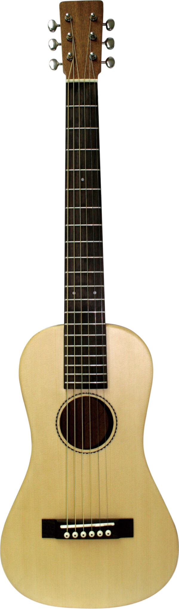 SX Travel Guitar with Cover | Natural