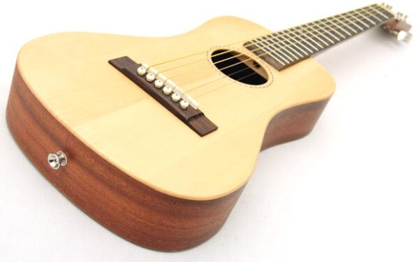 SX Travel Guitar with Cover | Natural