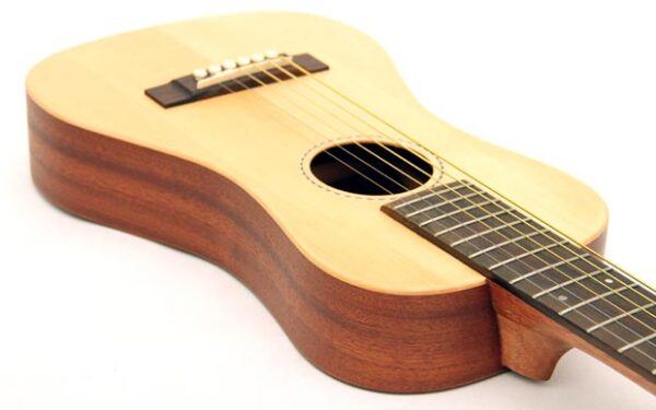 SX Travel Guitar with Cover | Natural