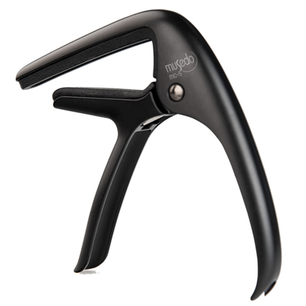 Musedo flat fretboard Folk Guitar Capo | Black