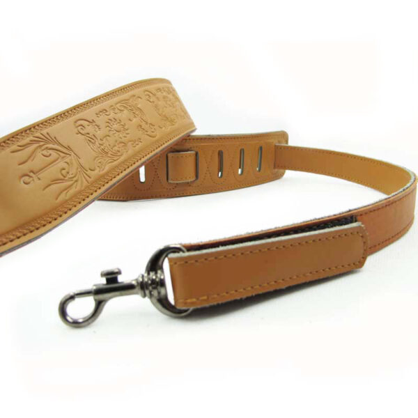 Oakman DBJ Leather Banjo Strap | Brown