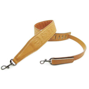 Oakman DBJ Leather Banjo Strap | Brown