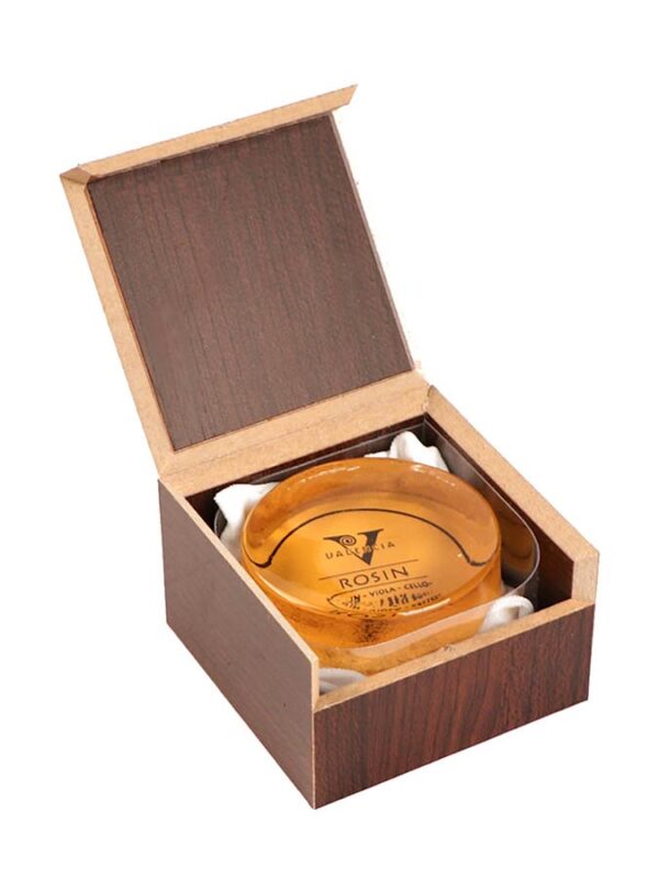 Valencia Rosin | Round Block in Square Wooden Box