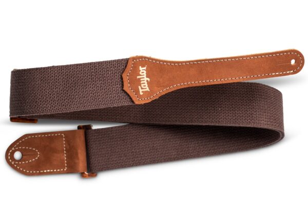 Taylor GS Mini Guitar Strap | Chocolate Brown