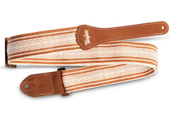 Taylor 2″ Academy Jacquard Leather Guitar Strap