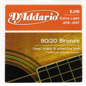 D’Addario Bronze Acoustic Guitar String Set | Extra Light