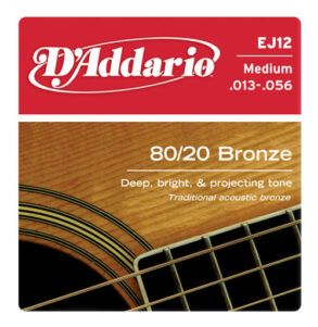 D’Addario Bronze Acoustic Guitar String Set | Medium