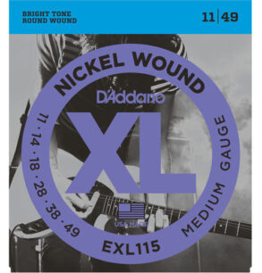 D’Addario EXL Electric Guitar String Set | 11-48 Gauge