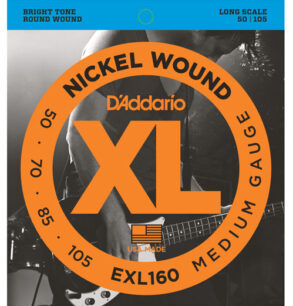 D’Addario EXL Nickel Wound Bass String Set | 50-105 Gauge