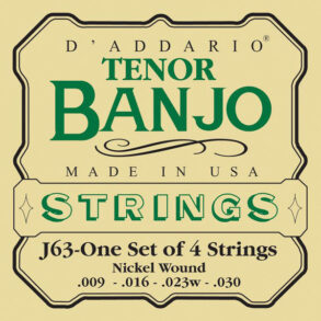 D’Addario J63i-| Irish Tenor Banjo String Set | EADG Tuning