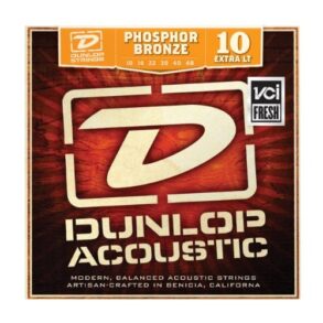 Dunlop Acoustic Phospor Bronze Guitar String Set | Extra Light