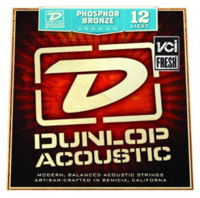 Dunlop Acoustic Phospor Bronze Guitar String Set | Light