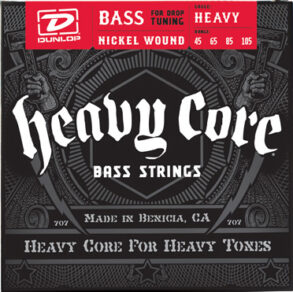 Dunlop Heavy Core 4-String Bass String Set | Heavy