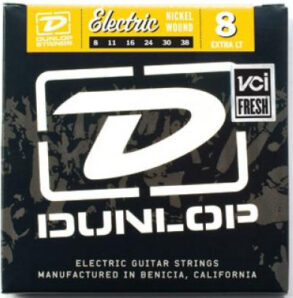 Dunlop Nickel Electric Guitar String Set | 08-38 Gauge