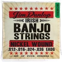 Dunlop Tenor Banjo ‘Irish Tuning’ Nickel String Set