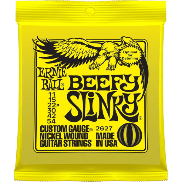 Ernie Ball Slinky Electric Guitar String Set | Beefy Slinky