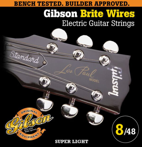 Gibson Brite Wires Guitar String Set | Super Light